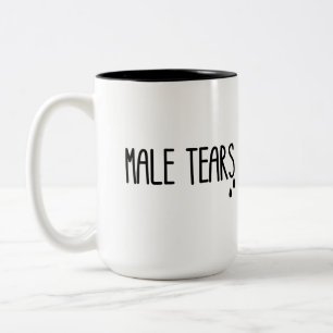 Male Tears Two-Tone Coffee Mug