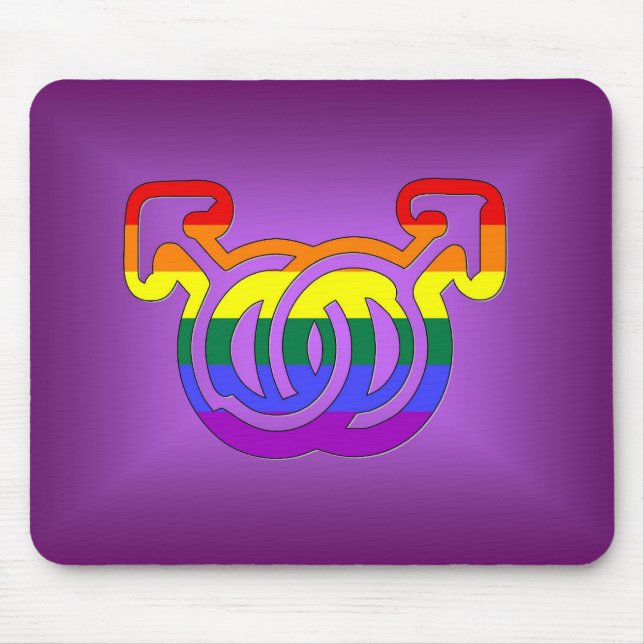 Male Union Mouse Mat (Front)