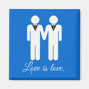 MALE WEDDING LOVE -.png Magnet