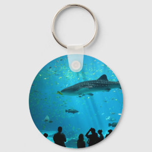 Male Whale Shark at Georgia Aquarium Key Ring