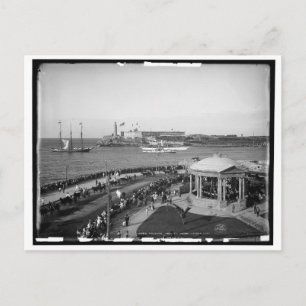 Malecon and El Morro, Havana, Cuba 1904 Vintage Postcard