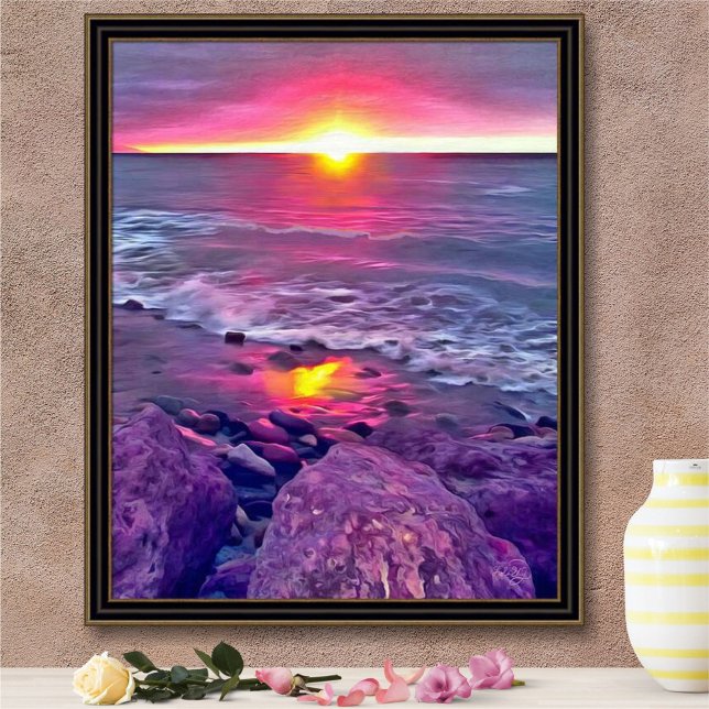 Malecon Sunset 0911 Original Art Print (Creator Uploaded)