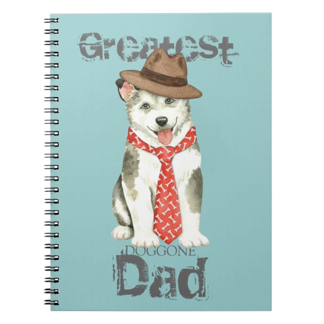 Malemute Dad Notebook (Front)