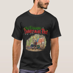 Males Evergreen Christmas Tree shirt 
