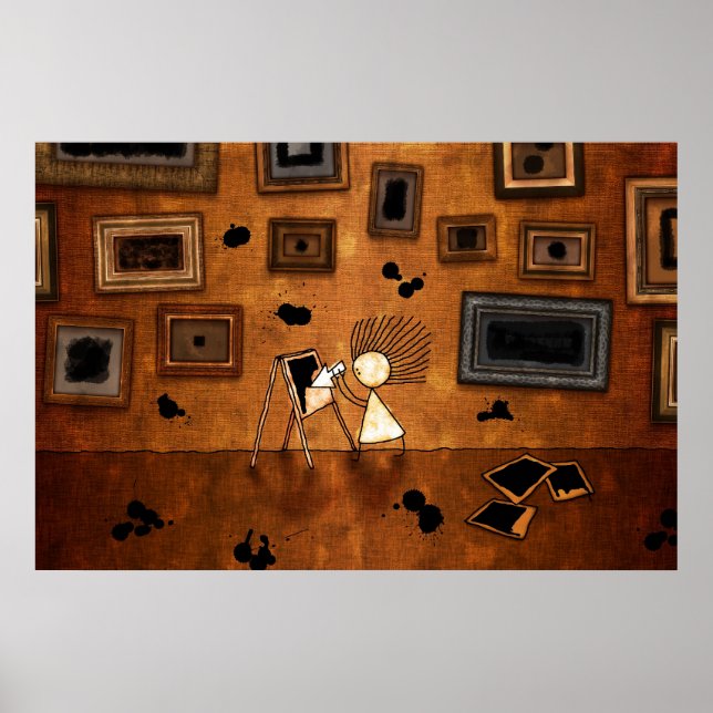 Malevich - Black Square Poster (Front)