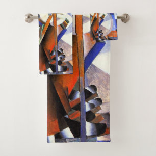 Malevich Kazimir The Knifegrinder Bath Towel Set