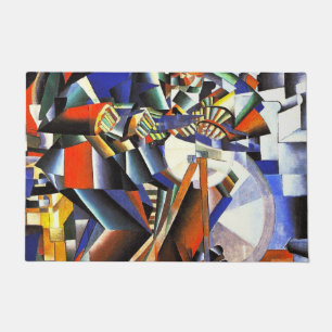 Malevich Kazimir The Knifegrinder Doormat