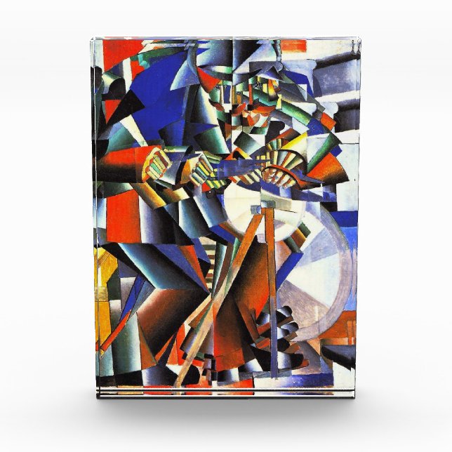Malevich Kazimir The Knifegrinder Photo Block (Front)