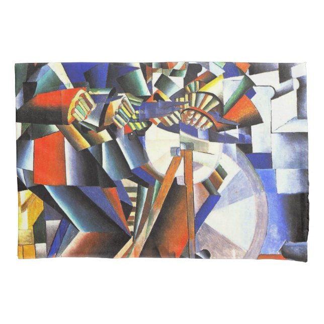 Malevich Kazimir The Knifegrinder Pillowcase (Front)