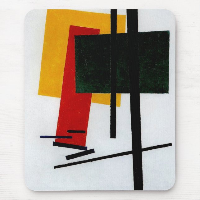 Malevich - Suprematism 1915 Mouse Mat (Front)