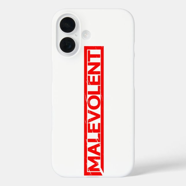 Malevolent Stamp Case-Mate iPhone Case (Back)