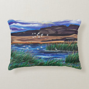 Malheur Bird Refuge Pillow