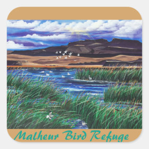 Malheur Bird Refuge Sticker