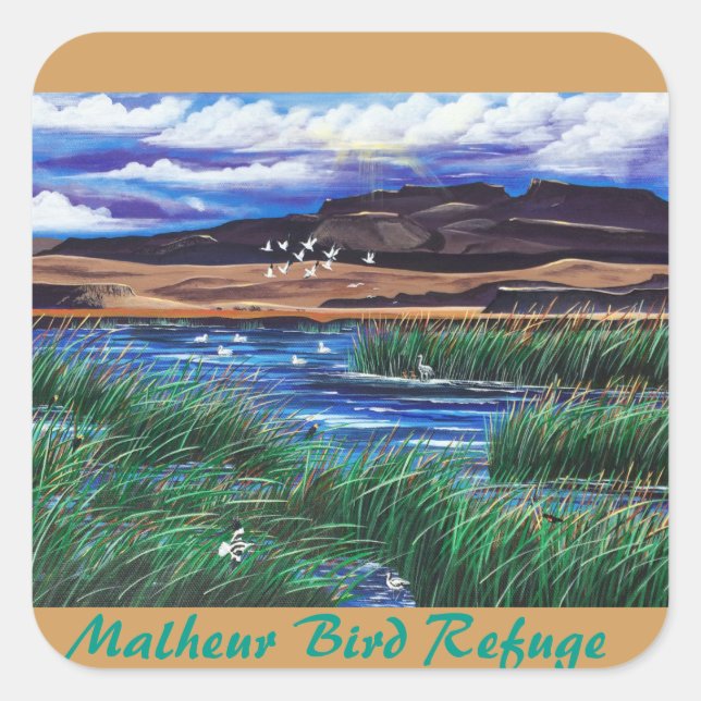 Malheur Bird Refuge Sticker (Front)
