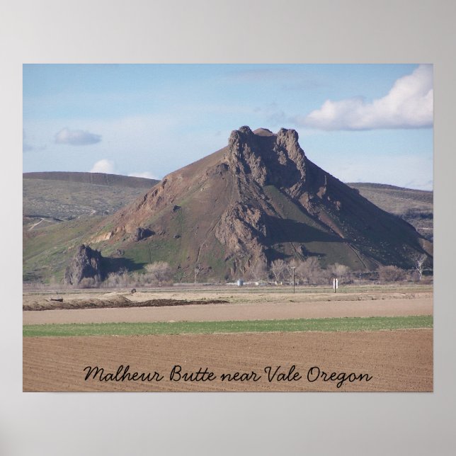 Malheur Butte Poster (Front)