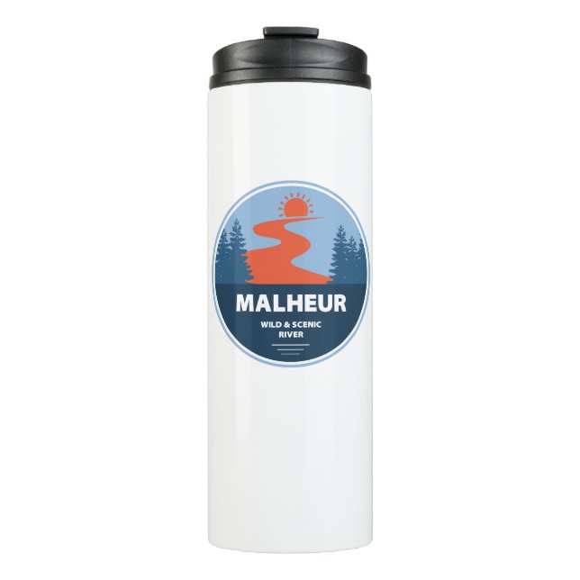 Malheur Wild And Scenic River Oregon Thermal Tumbler (Front)