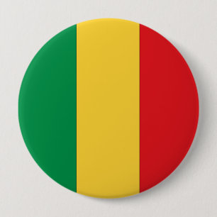 Mali 10 Cm Round Badge