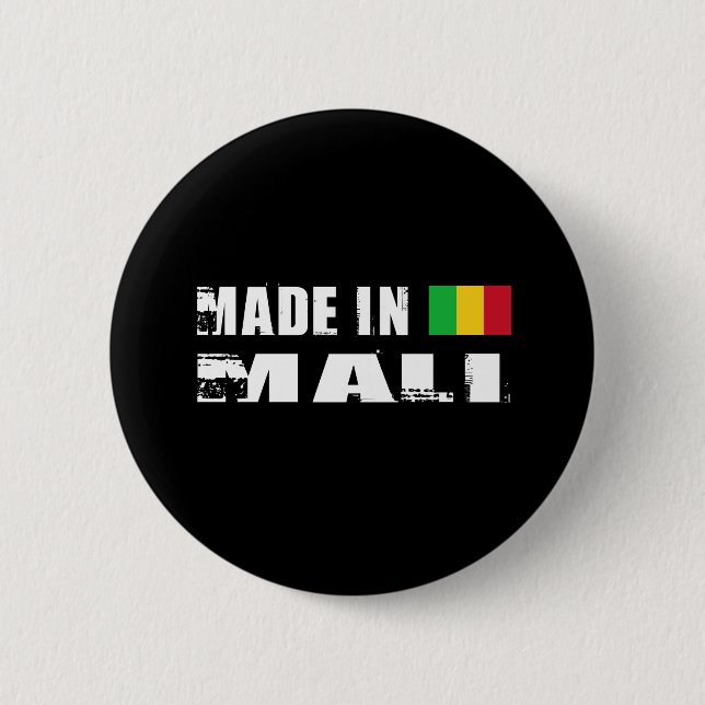 MALI 6 CM ROUND BADGE (Front)
