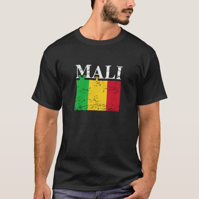 Mali African Pride and Heritage  1 T-Shirt (Front)