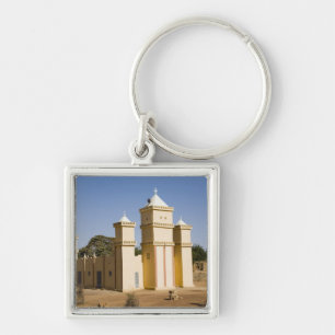 Mali, Bamako. Mosque, Bamako-Djenne Road Key Ring