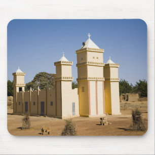 Mali, Bamako. Mosque, Bamako-Djenne Road Mouse Mat