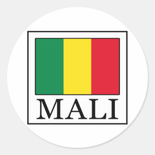 Mali Classic Round Sticker