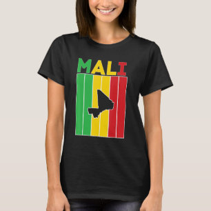 Mali Country Borders T-Shirt