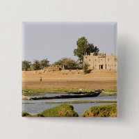 Mali, Djenne. Bani River near Djenne