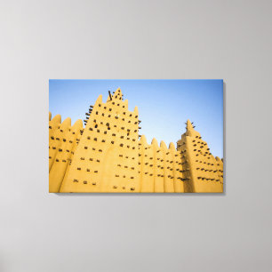 Mali, Djenne. Grand Mosque Canvas Print