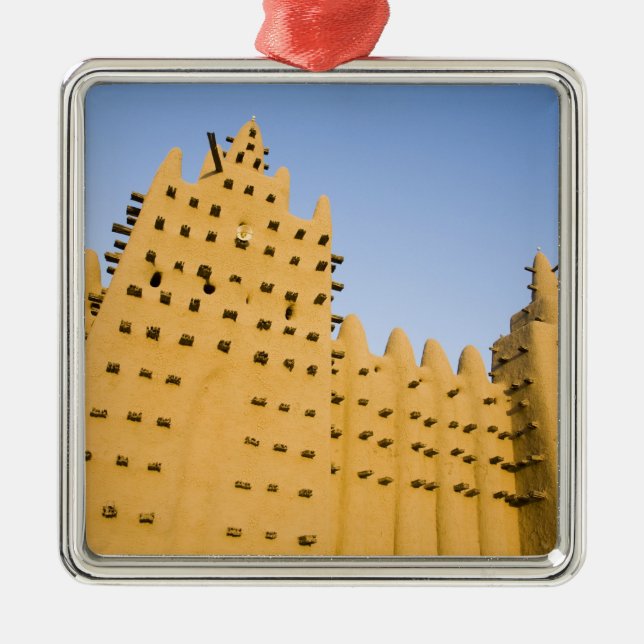 Mali, Djenne. Grand Mosque Metal Tree Decoration (Front)