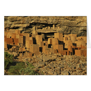 MALI, Dogon Lands. Traditional Tellem malian