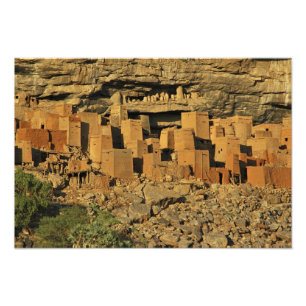 MALI, Dogon Lands. Traditional Tellem malian Photo Print