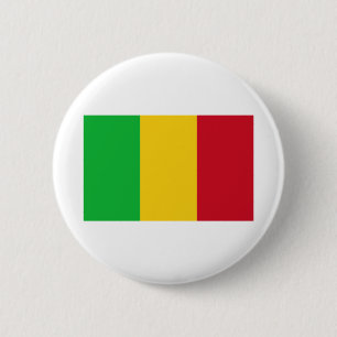 Mali Flag 6 Cm Round Badge