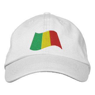 Mali Flag Embroidered Hat