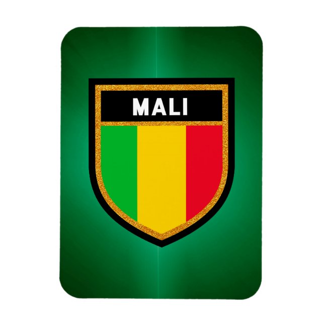 Mali Flag Magnet (Vertical)