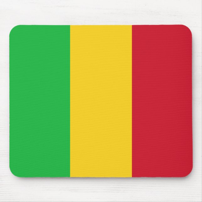 Mali Flag Mouse Mat (Front)