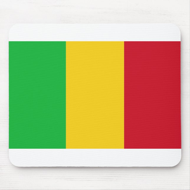 Mali Flag Mouse Mat (Front)
