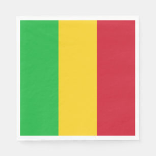 Mali Flag Napkin