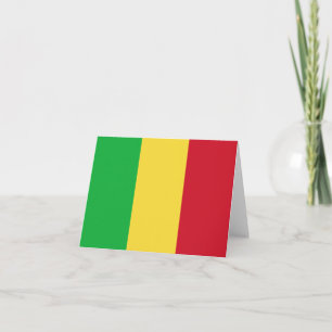 Mali Flag Notecard