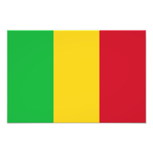 Mali Flag Photo Print