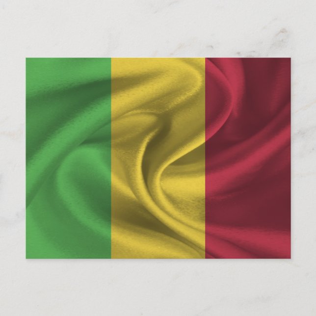 Mali Flag Postcard (Front)