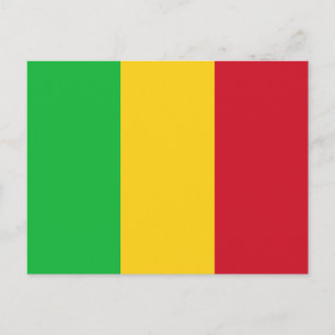 Mali Flag Postcard