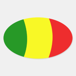 Mali Flag Sticker