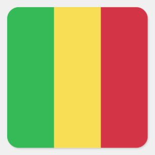 Mali Flag Sticker