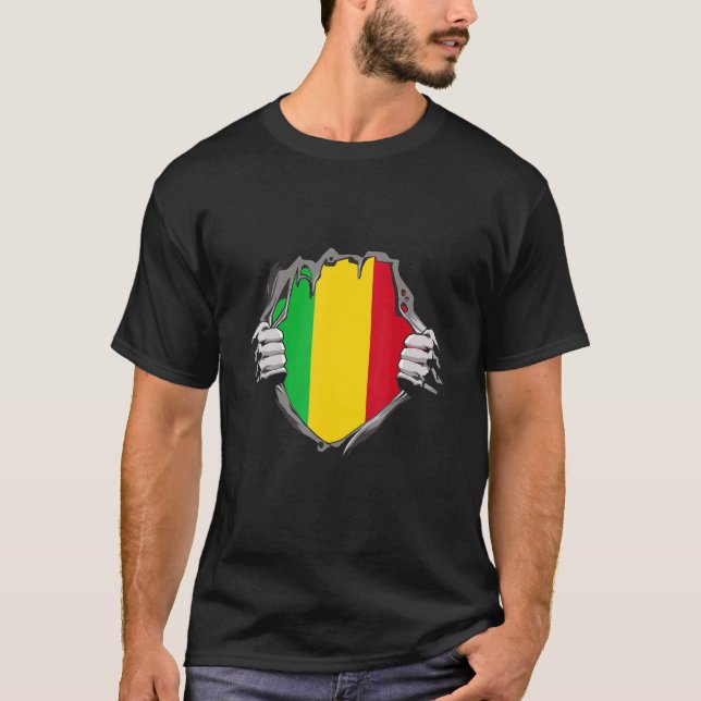 Mali Flag T-Shirt (Front)