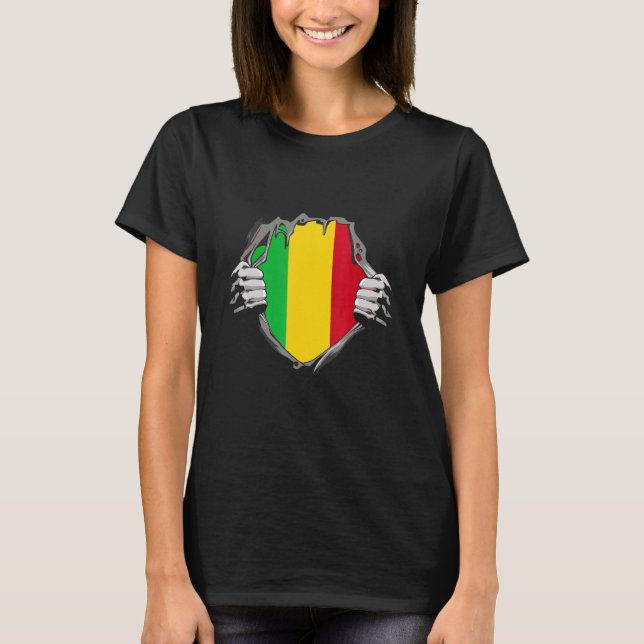 Mali Flag T-Shirt (Front)