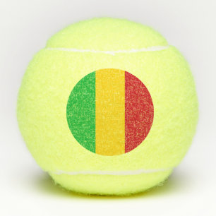 Mali Flag Tennis Balls