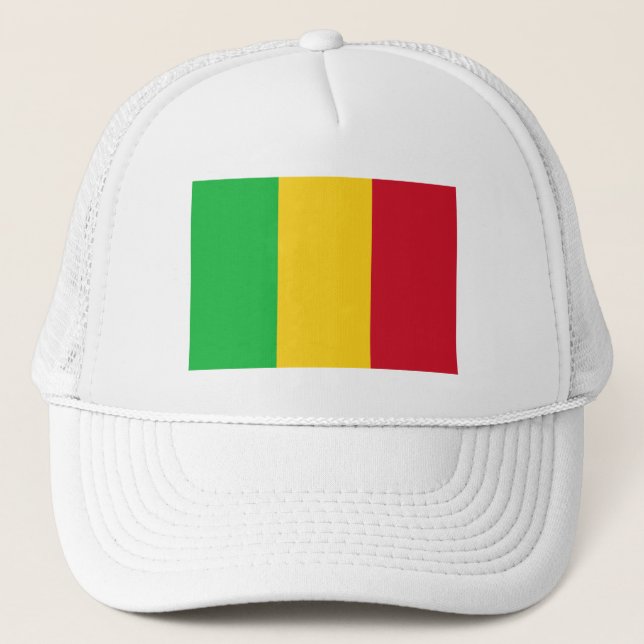 Mali Flag Trucker Hat (Front)