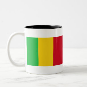 Mali Flag Two-Tone Coffee Mug