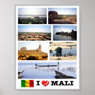 Mali - I Love - Poster